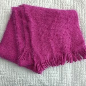 angora scarf
